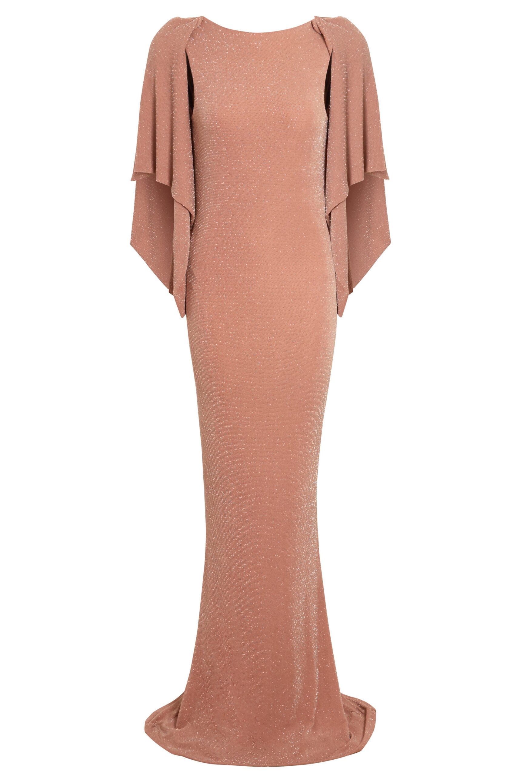 Mocha Backless Maxi Dress - Image 15