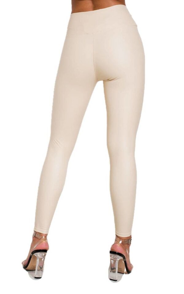 Faux Leather Leggings - Image 35