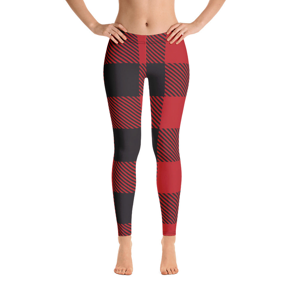 Buffalo Plaid Leggings - Image 6