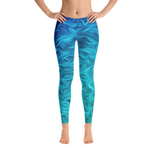 Blue Wave Leggings