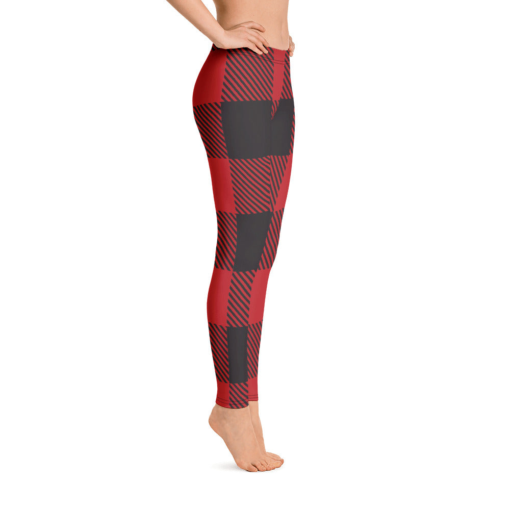 Buffalo Plaid Leggings - Image 5